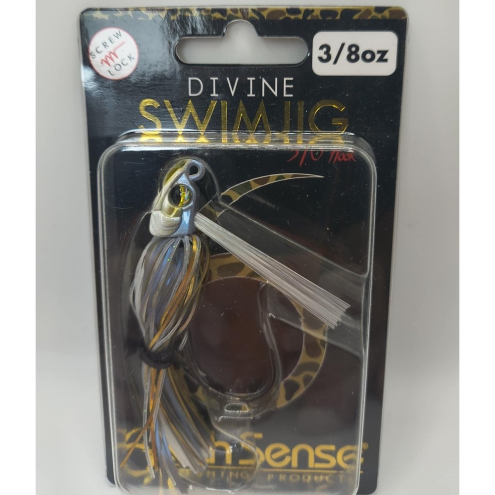 6th Sense Divine Swim Jig - 3/8oz - 5/0 Hook - 4k Shad (New in Package)